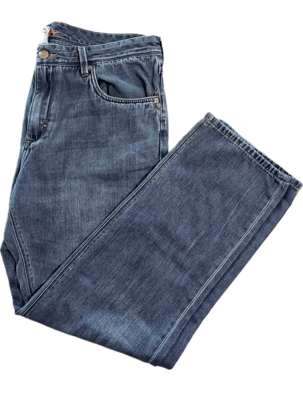 Tommy Bahama 38/32 Relaxed Fit Men's Dark Blue Denim Jeans